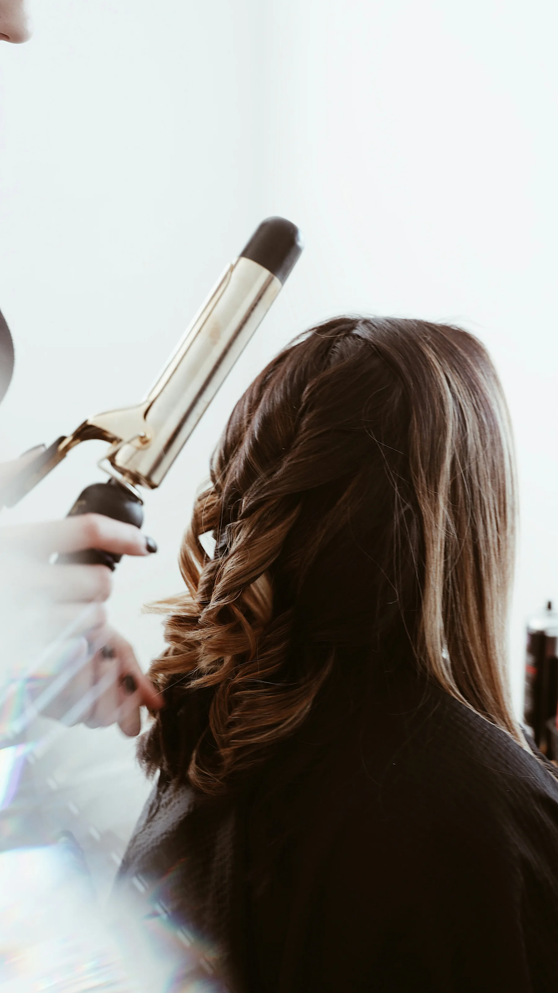 Hair artistry at the salon
