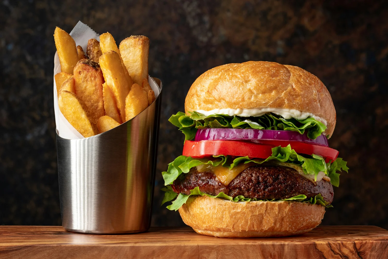 Burgers food photography